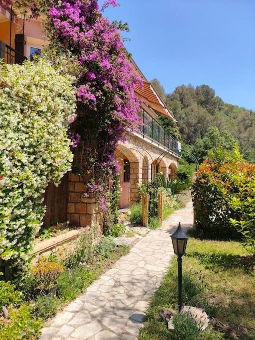 Un Brin De Paille Villa Cagnes-sur-Mer Luaran gambar
